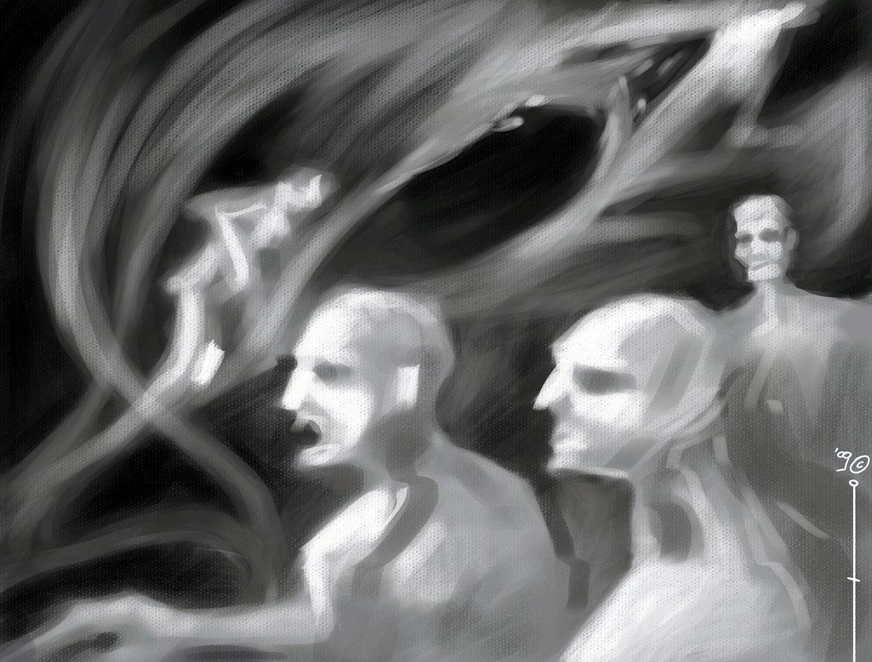 Fantastic Creatures: Spectra (Illustration) by Alessandro Lonati
