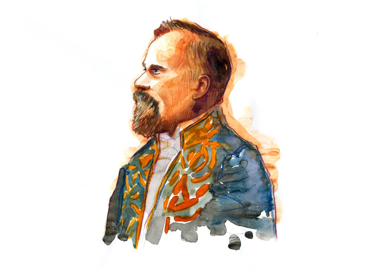 Portrait of Raymond Poincare (circa 1914) by Alessandro Lonati