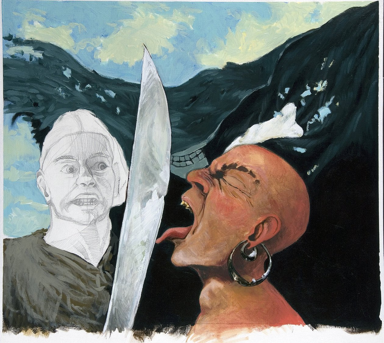 Portrait of a Pirate Defying His Opponent