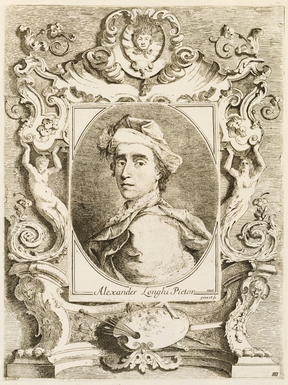 Compendium of the Lives of the Most Renowned Venetian Painters of the Present Century with Their Portraits Drawn and Engraved from Life by Alessandro Longhi Venetian by Alessandro Longhi and Italian 18th Century