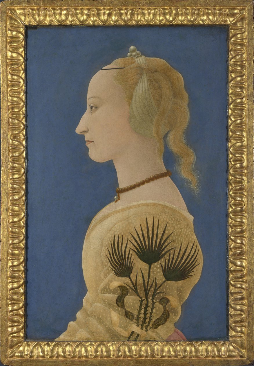 Portrait of a Lady, ca 1465 by Alesso Baldovinetti