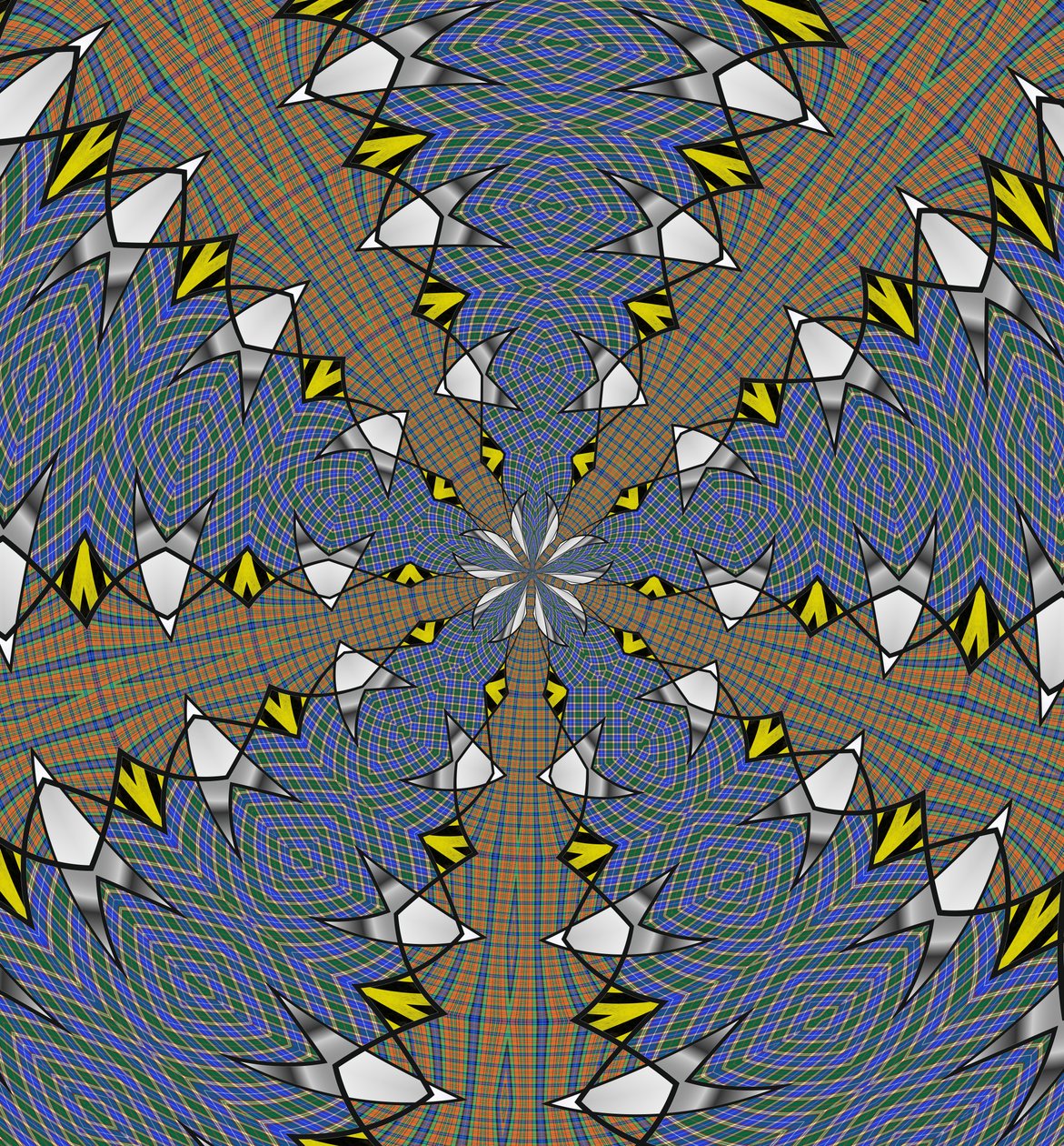 Arabesque #18, 2019 by Alex Caminker