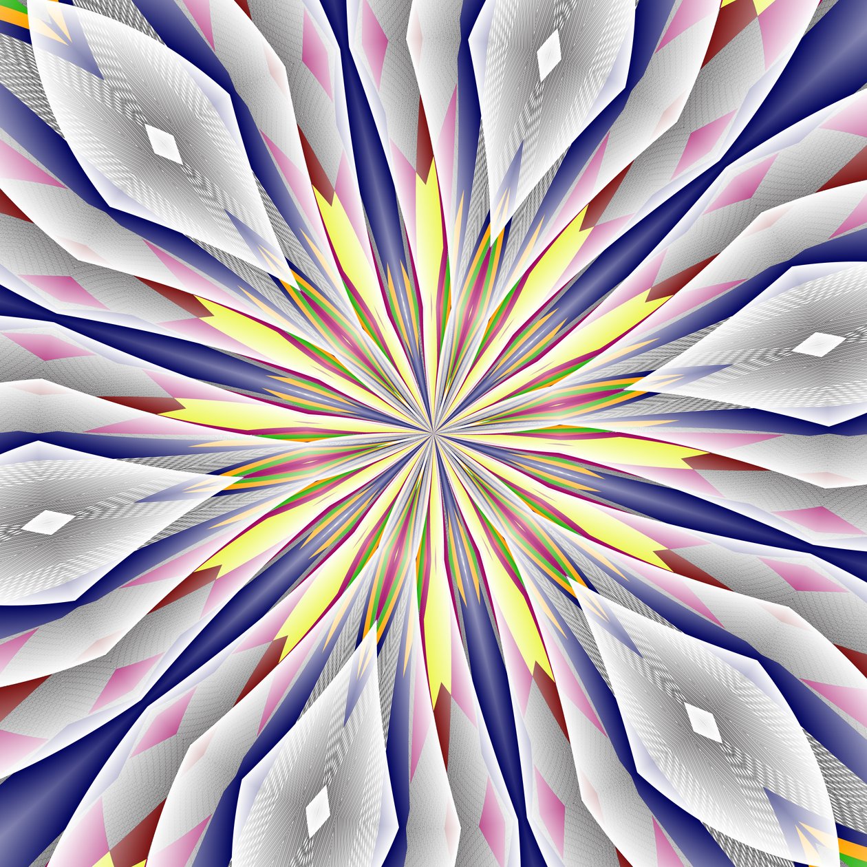 Flowers #102, 2019 by Alex Caminker