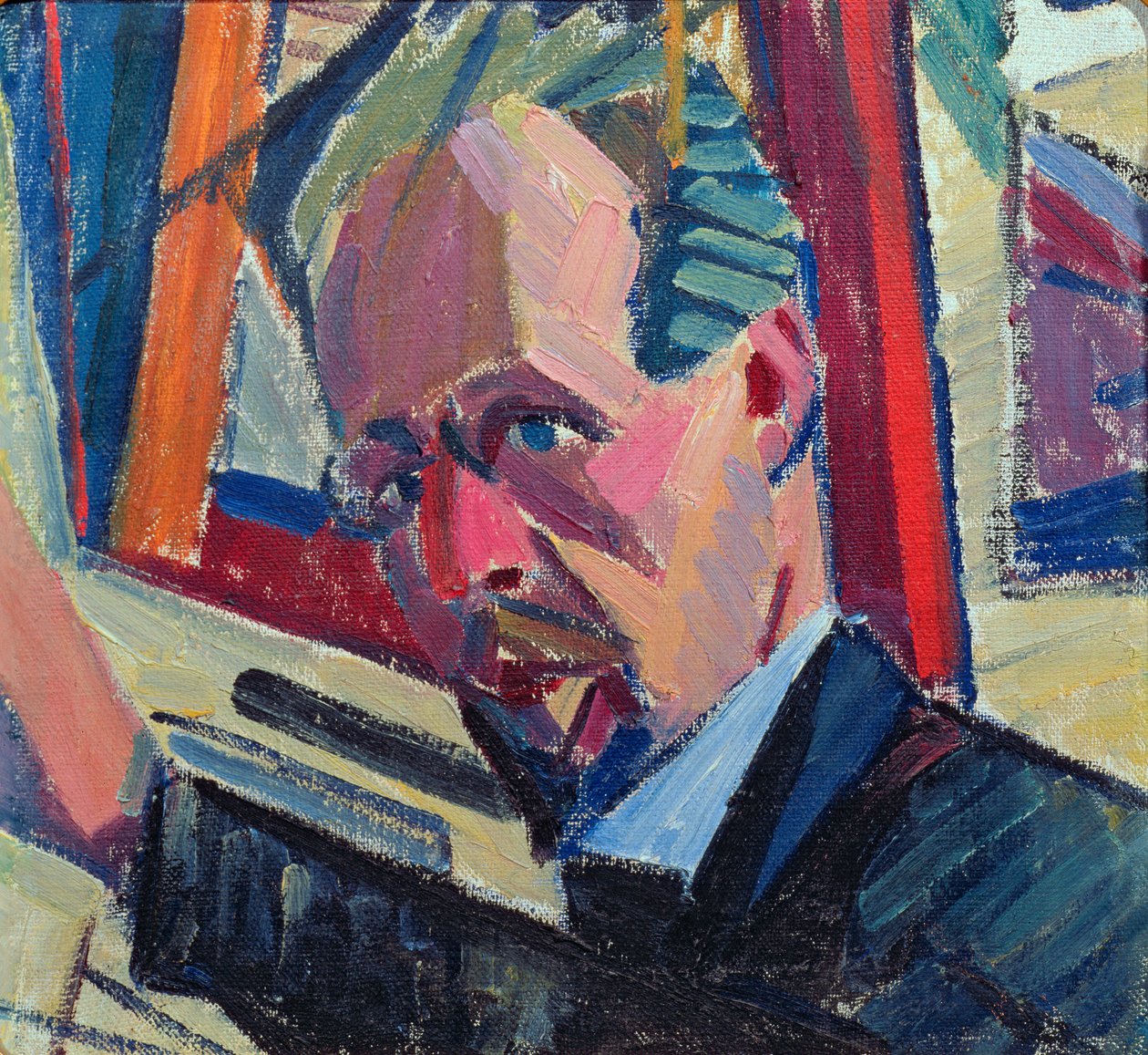 Self Portrait, 1913 by Alexander Bogomazov