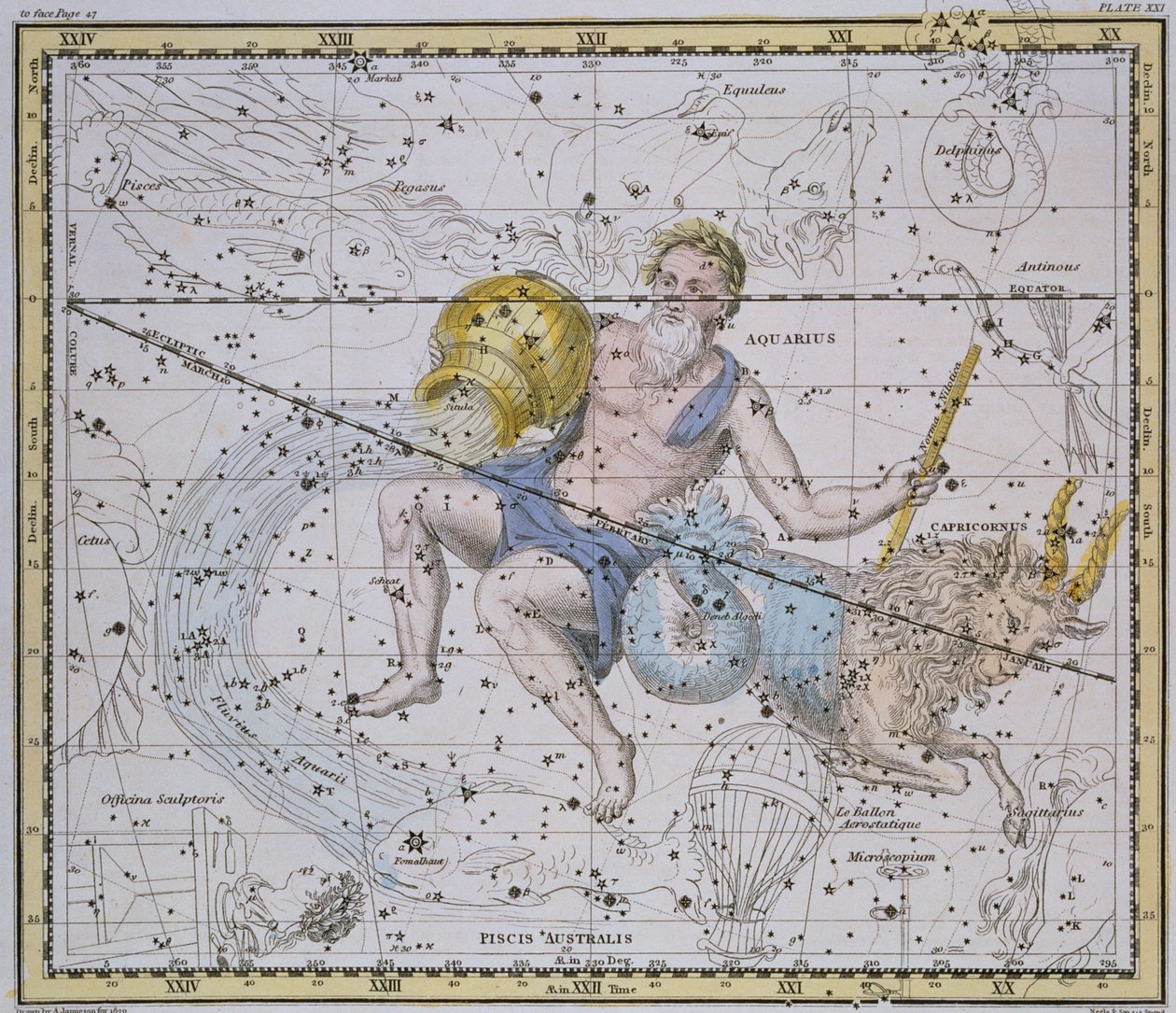 Aquarius and Capricorn, from 