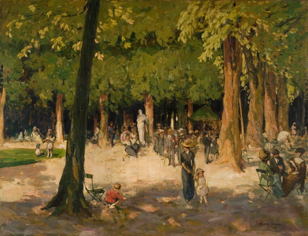 The Gardens, Versailles, 1922 by Alexander Jamieson