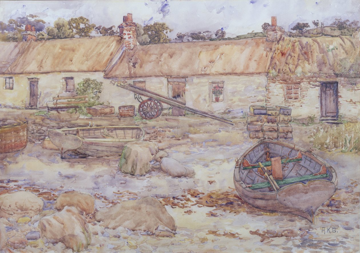 Tarbert, Loch Fyne by Alexander Kellock Brown