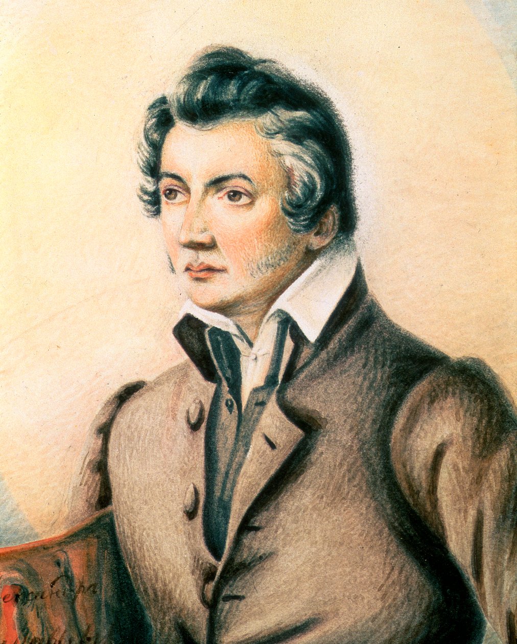 Portrait of Nikita Muravyov, 1836 by Alexander Mikhailovich Muravyov