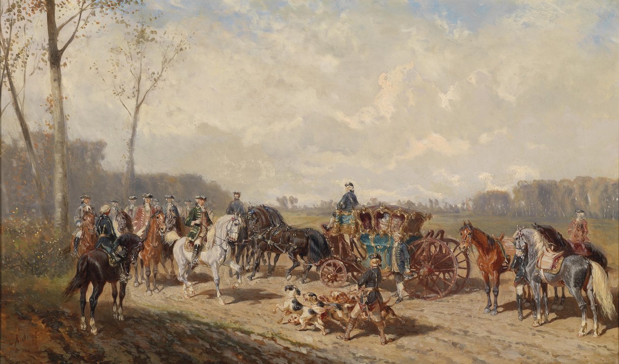 Encounter on a Ride by Alexander von Bensa
