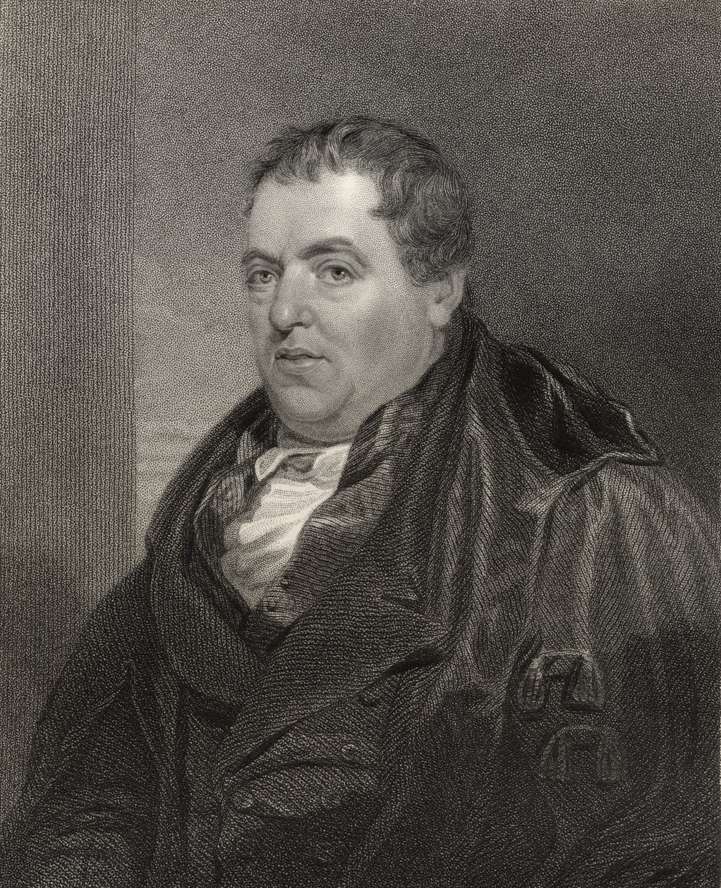 Sir John Leslie, engraved by H. Cook, from 