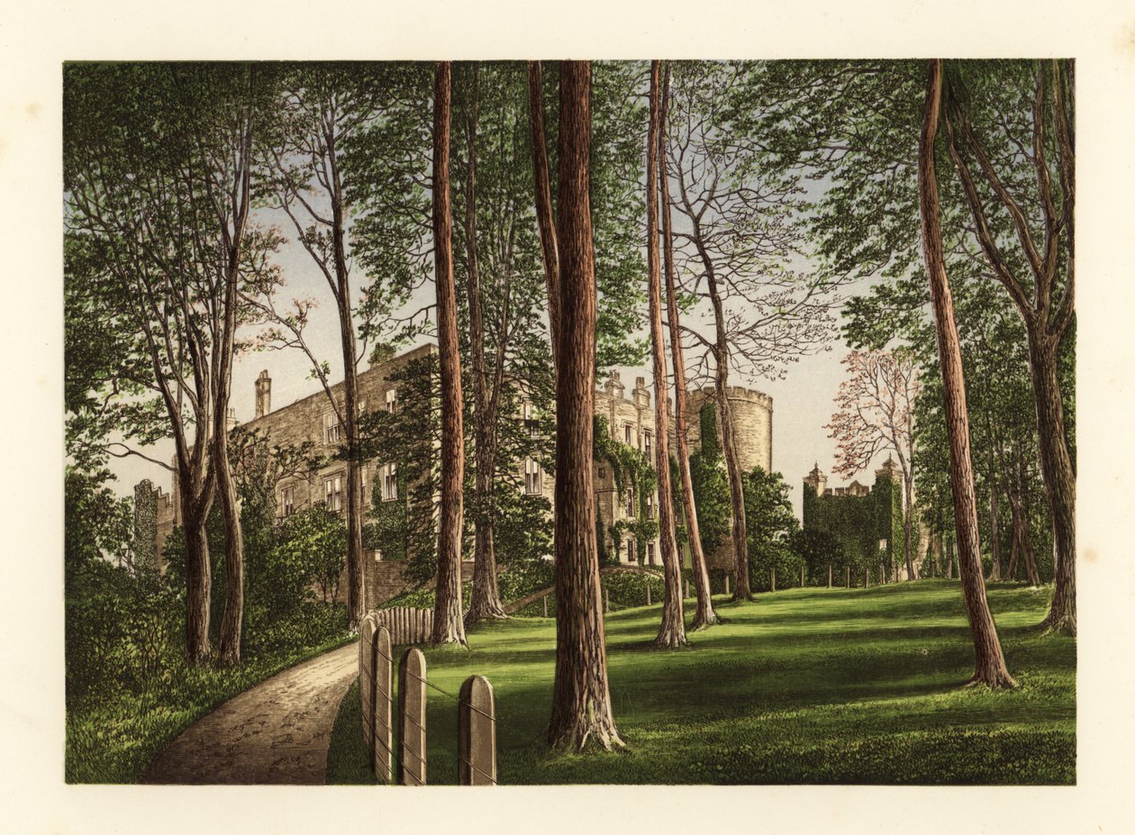 Appleby Castle, Westmorland, England by Alexander Francis (after) Lydon