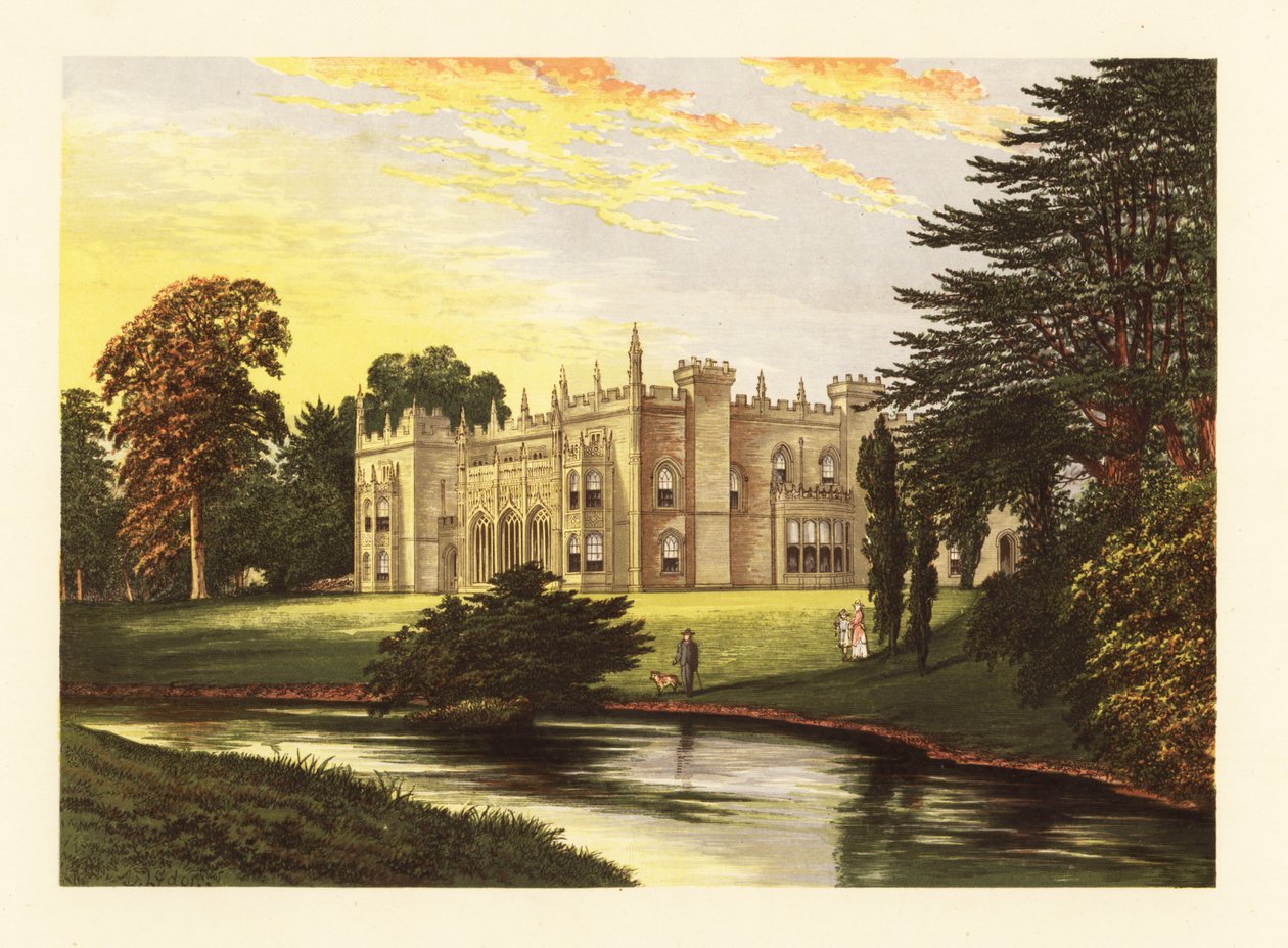 Arbury, Warwickshire, England by Alexander Francis (after) Lydon