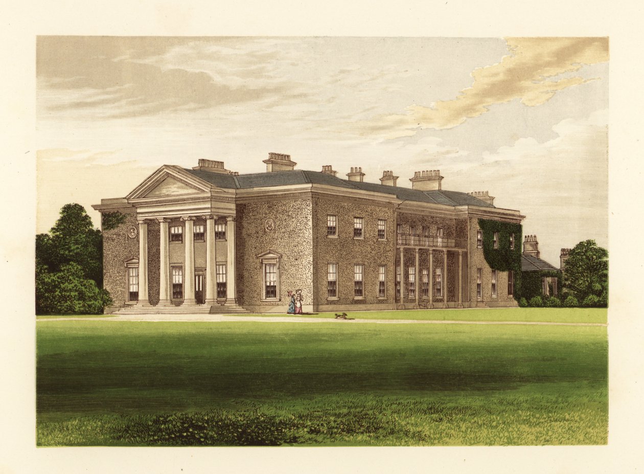 Bishops Court, County Kildare, Ireland by Alexander Francis (after) Lydon