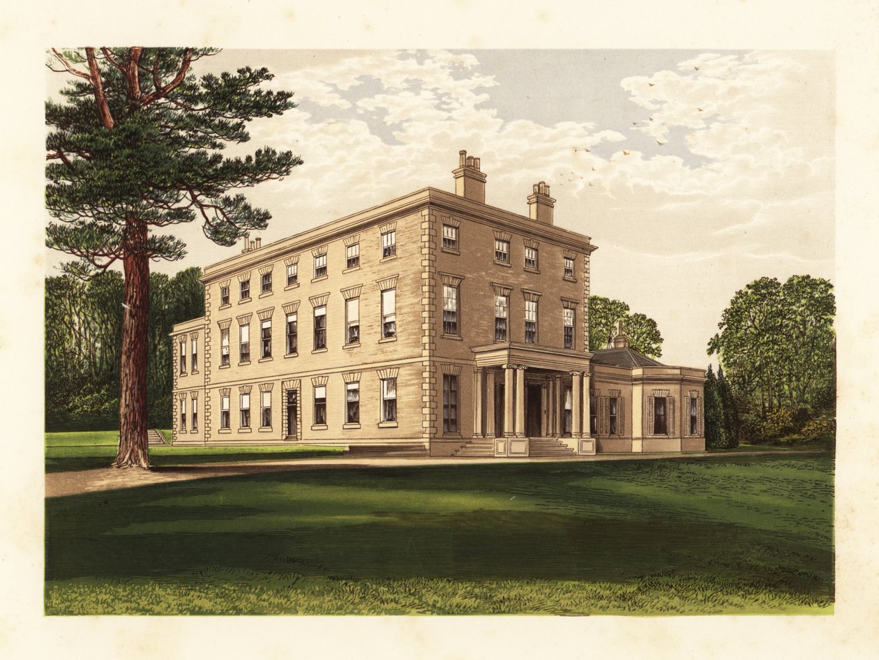 Carnanton House, Cornwall, England by Alexander Francis (after) Lydon
