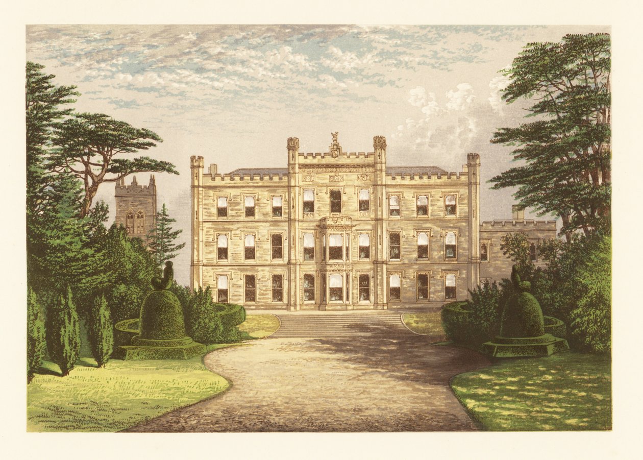 Elvaston Castle, Derbyshire, England by Alexander Francis (after) Lydon