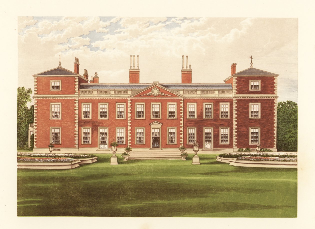 Euston Hall, Suffolk, England by Alexander Francis (after) Lydon