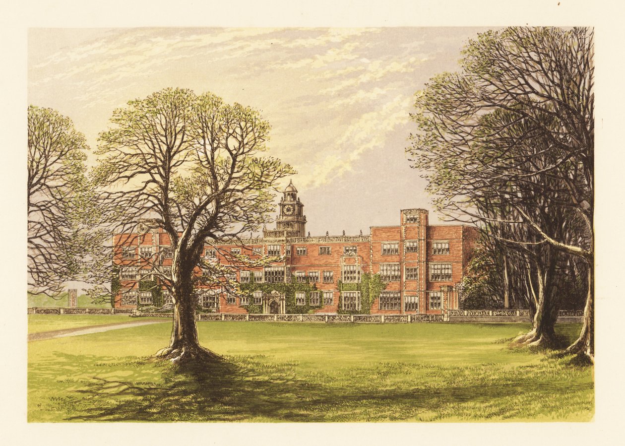 Hatfield House, Herefordshire, England by Alexander Francis (after) Lydon