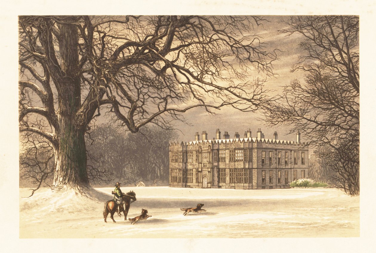 Howsham Hall, Yorkshire, England by Alexander Francis (after) Lydon