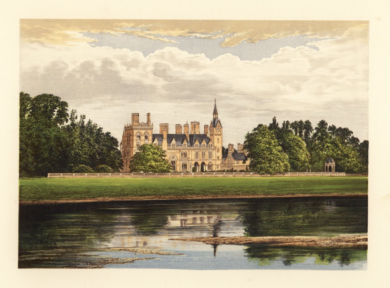 Kelham Hall, Nottinghamshire, England by Alexander Francis (after) Lydon