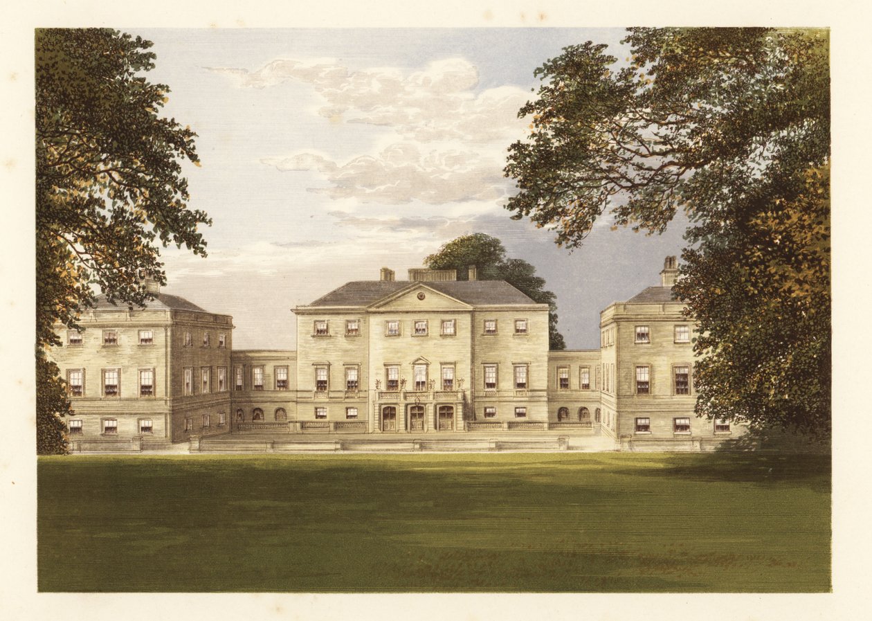 Nuneham Park, Berkshire, England (engraving) by Alexander Francis (after) Lydon