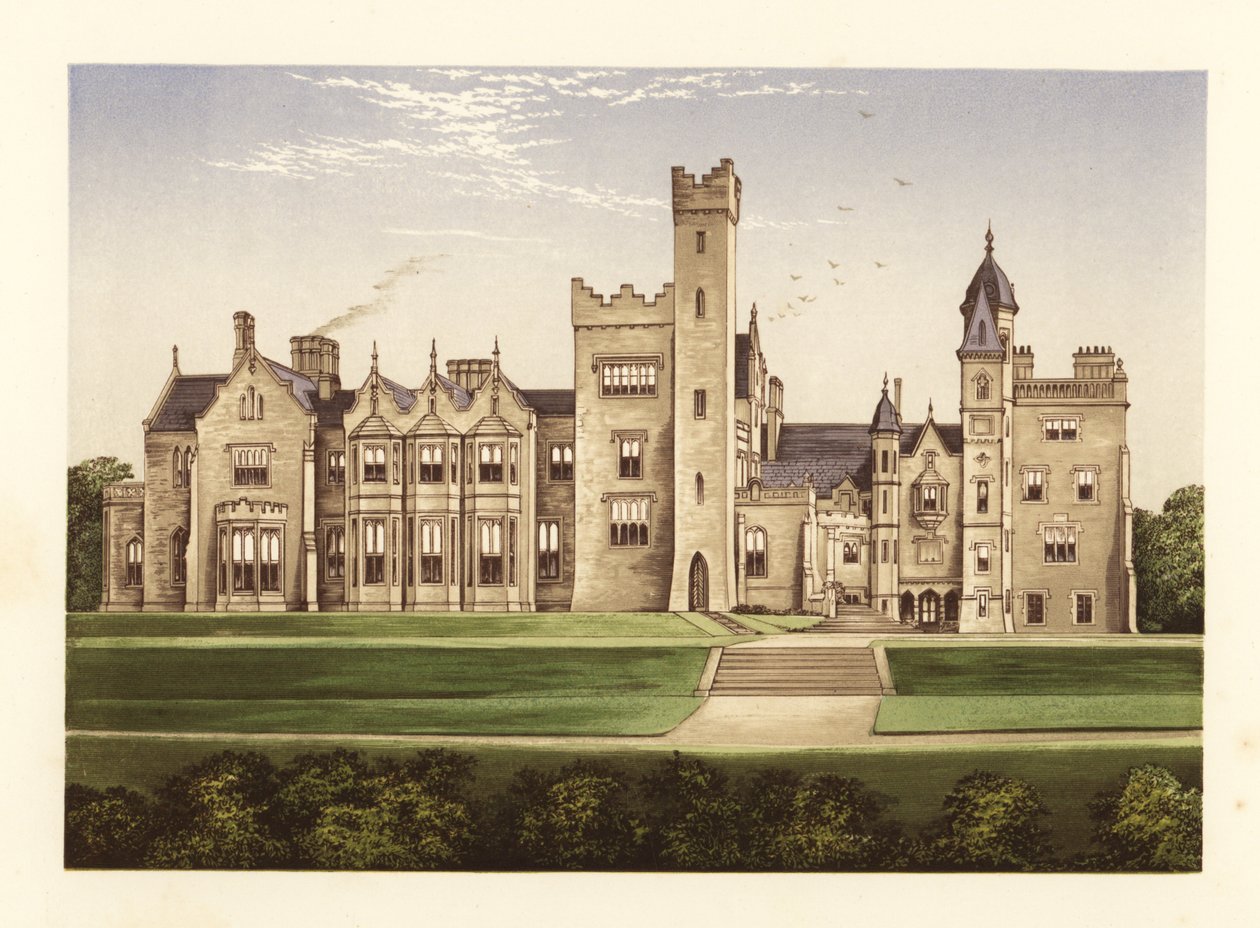 Rossmore Castle, County Monaghan, Ireland by Alexander Francis (after) Lydon