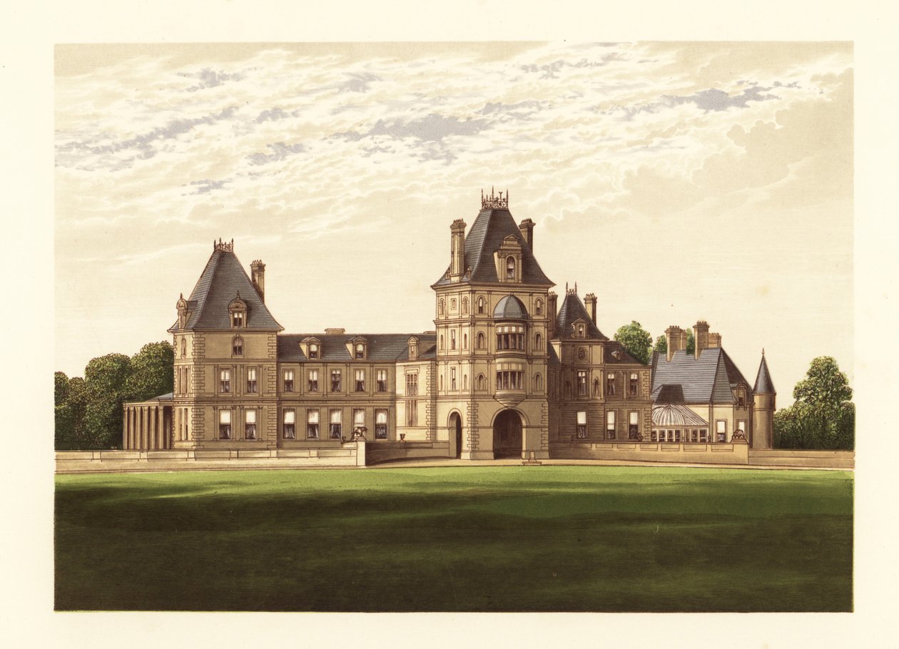 Wynnstay, Denbighshire, Wales by Alexander Francis (after) Lydon