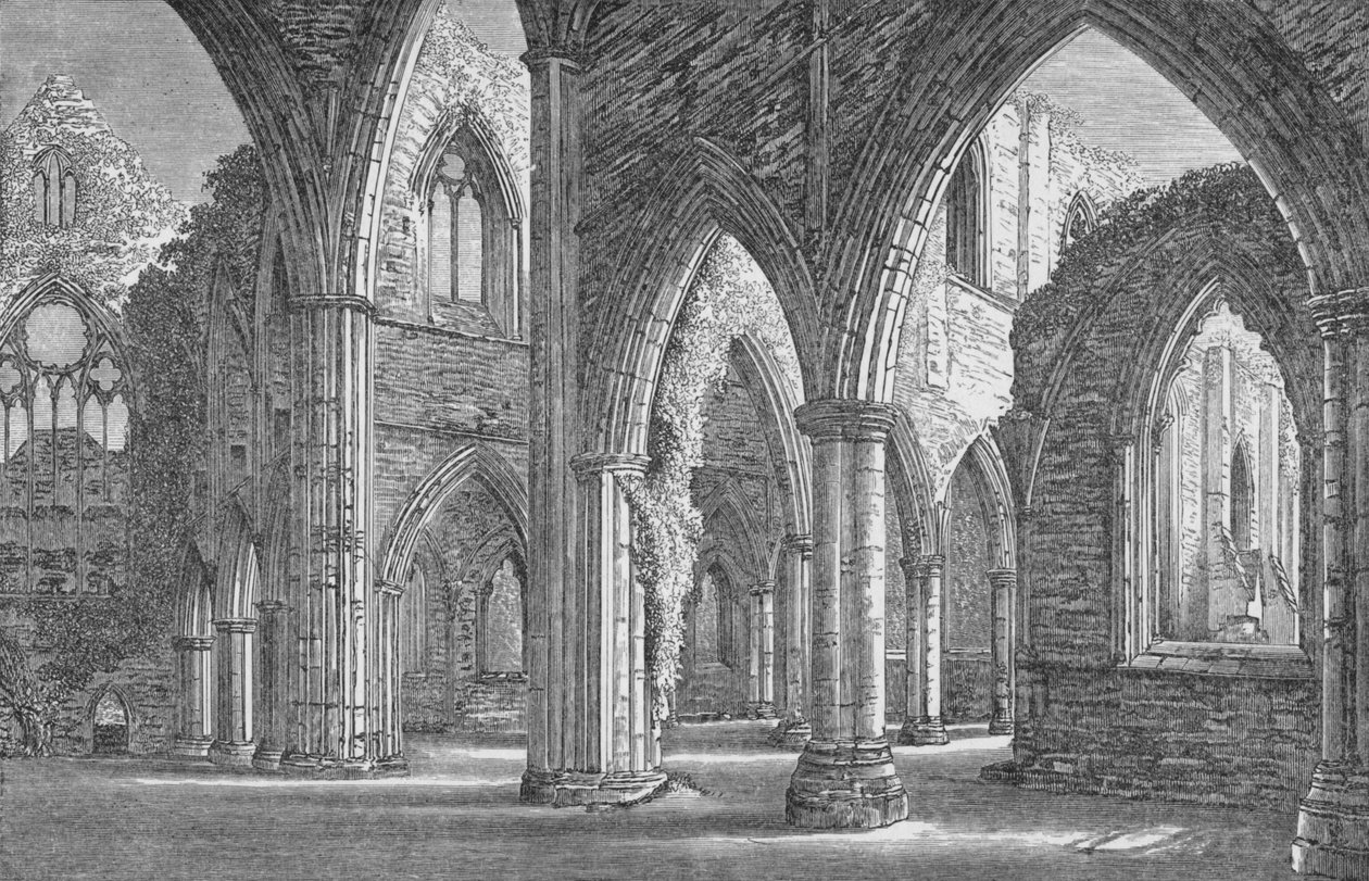 From South Transept, Tintern Abbey, c1885, 1897 by Alexander Francis Lydon