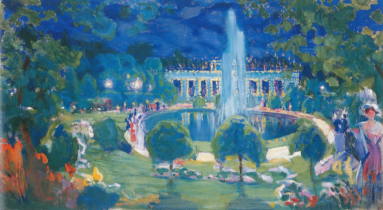 Fountains by Alexander Fyodorovich Gaush