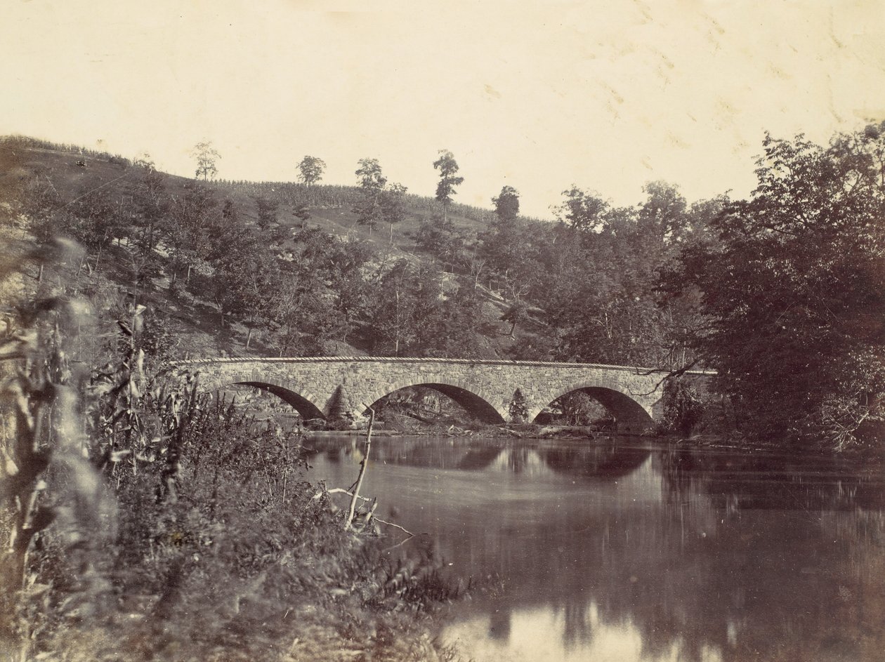 Antietam Bridge, On the Sharpsburg and Boonsboro Turnpike, No. 1, September 1862, 1862 by Alexander Gardner