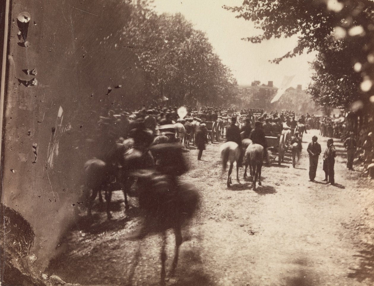 Grand Army Review, Pennsylvania Avenue, Washington by Alexander Gardner
