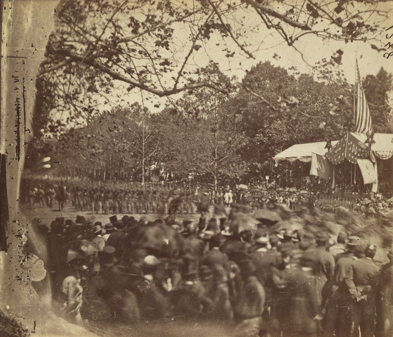 Grand Army Review, Washington, D.C. by Alexander Gardner