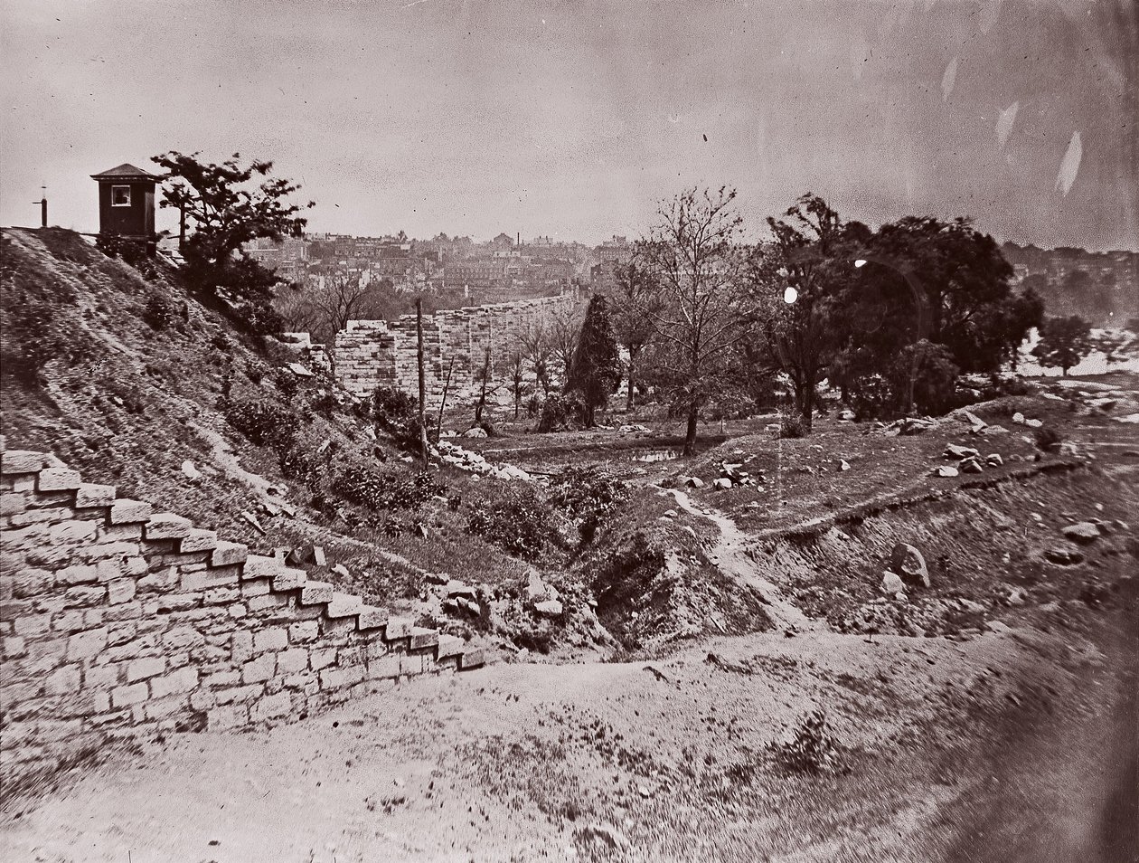 Ruins of R & P Railroad Bridge, Richmond by Alexander Gardner