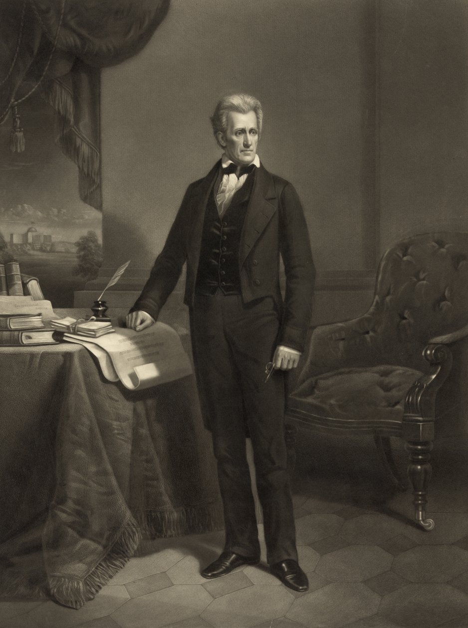 President Jackson by Alexander Hay Ritchie
