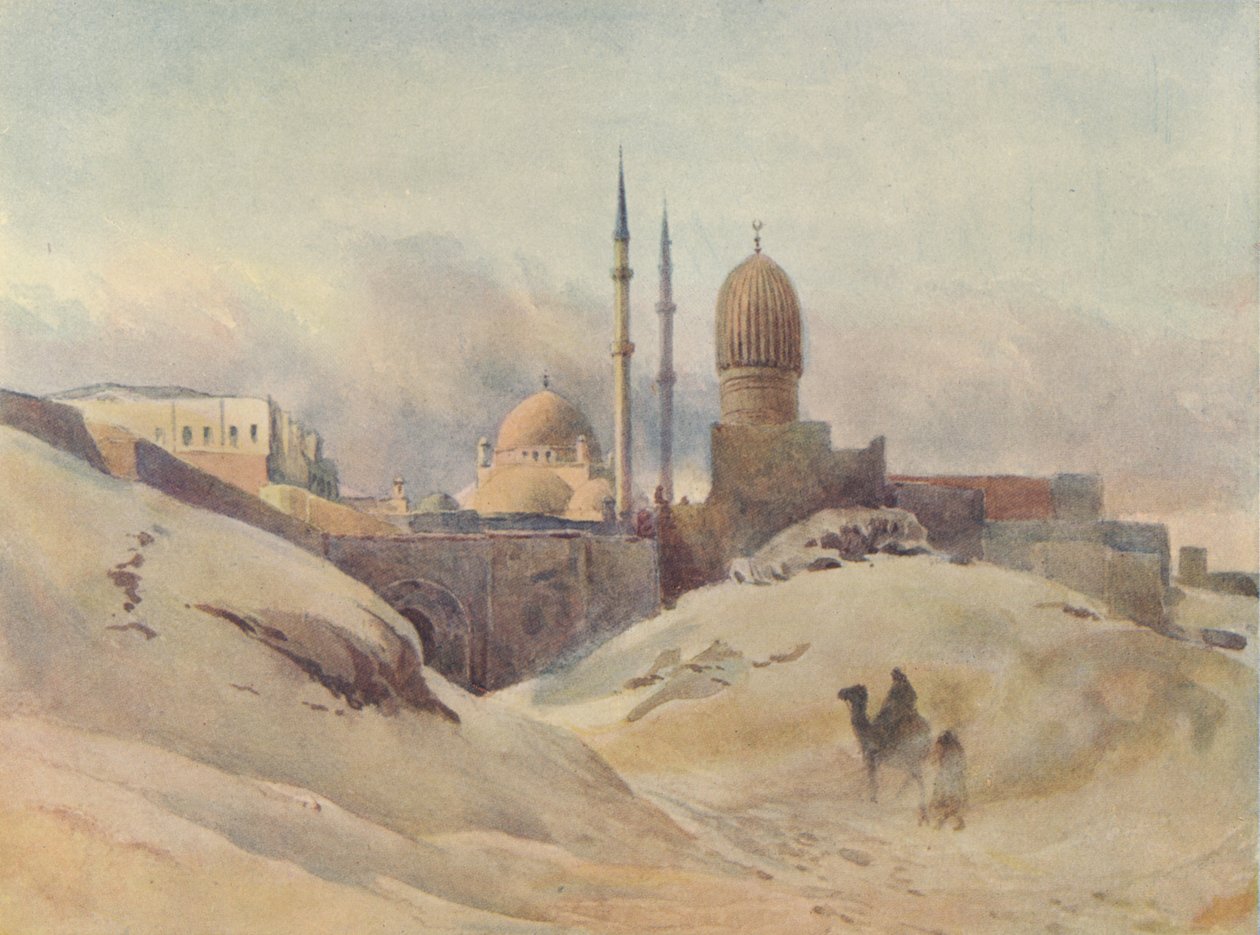 The Citadel, Cairo, in a Sand-Storm by Alexander Henry Hallam Murray