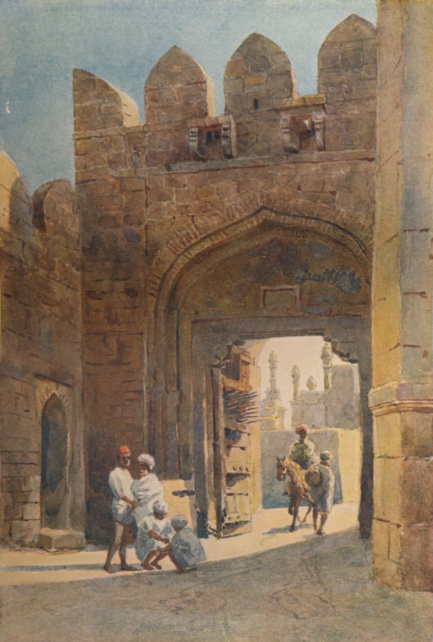 The Shahpur Gate, Bijapur by Alexander Henry Hallam Murray