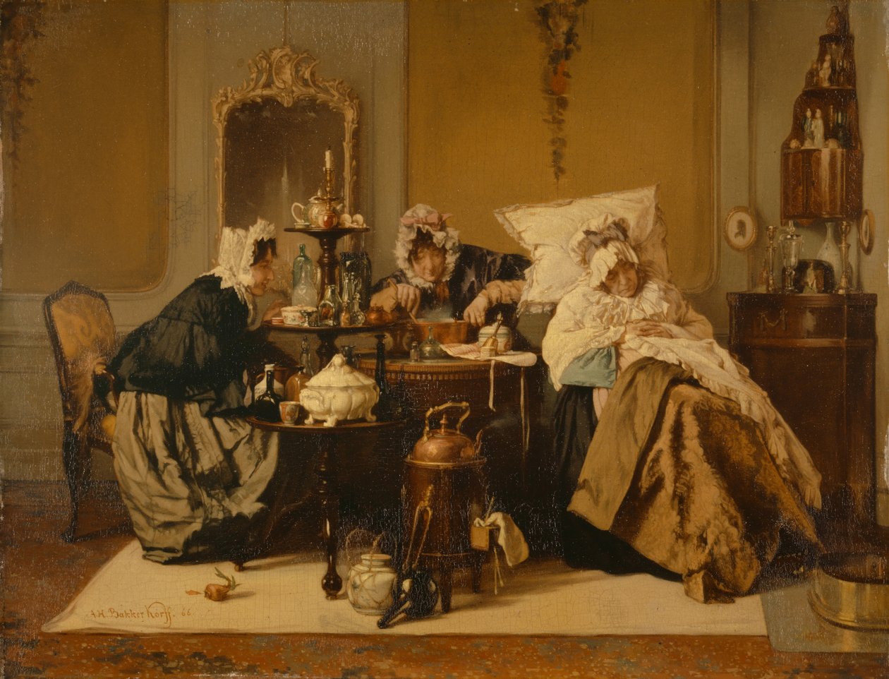 The Sick Woman by Alexander Hugo Bakker Korff