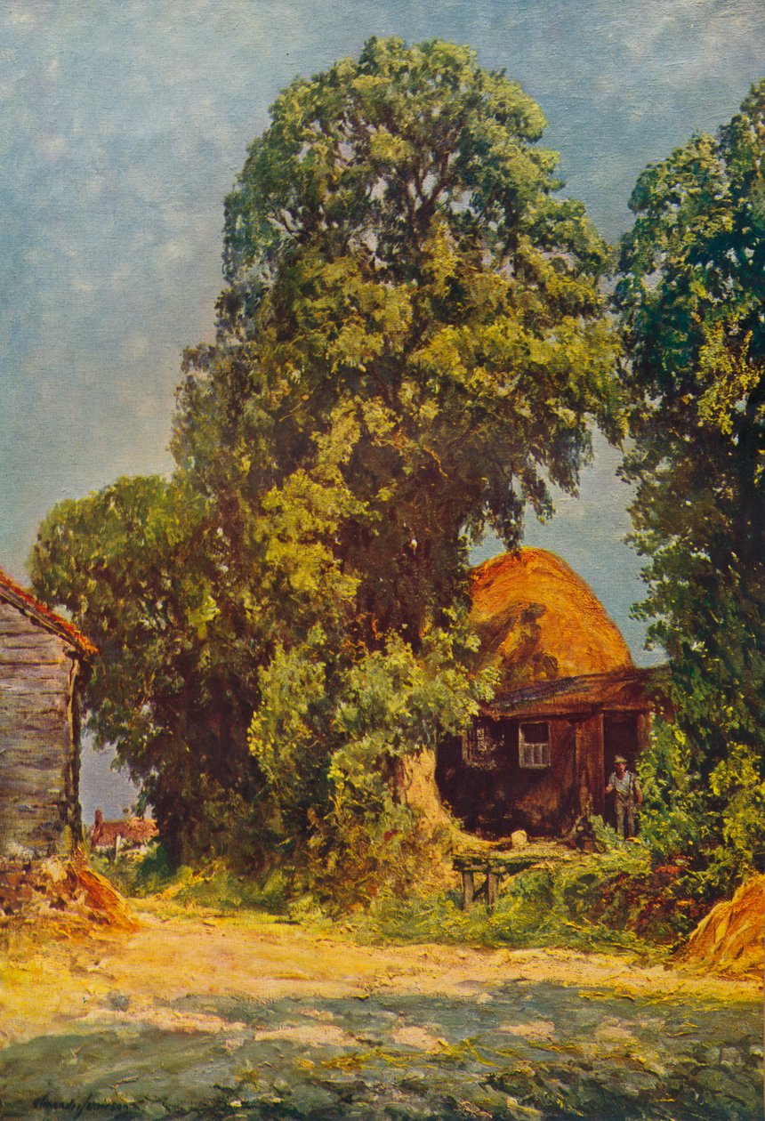 A Hot Day on the Lower Icknield Way, 1935 by Alexander Jamieson