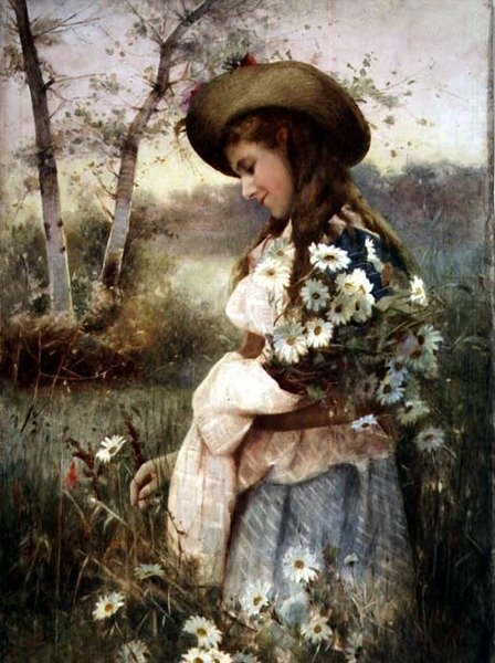 Gathering Marguerites by Alexander M. Rossi