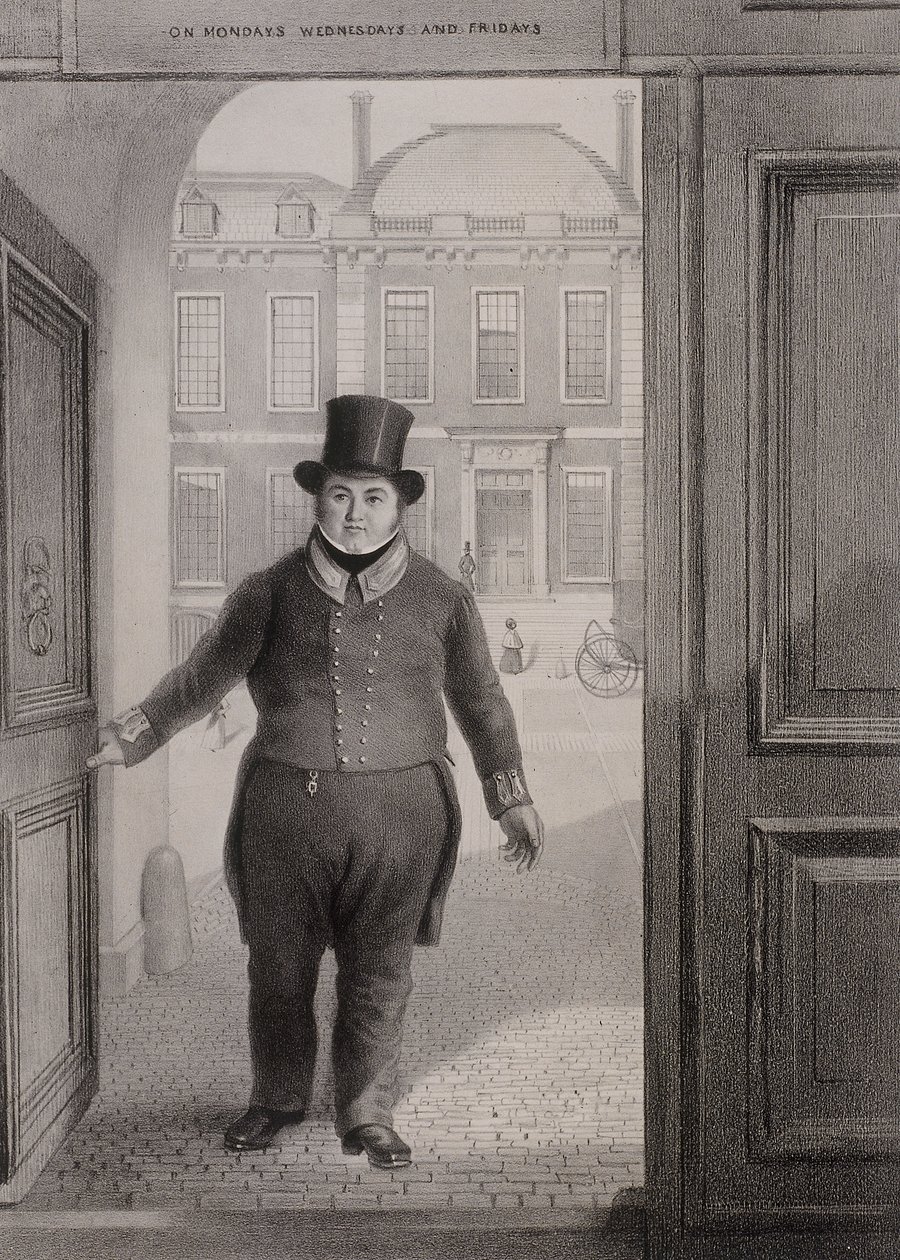 Entrance Gate, British Museum, Holborn, London by Alexander O