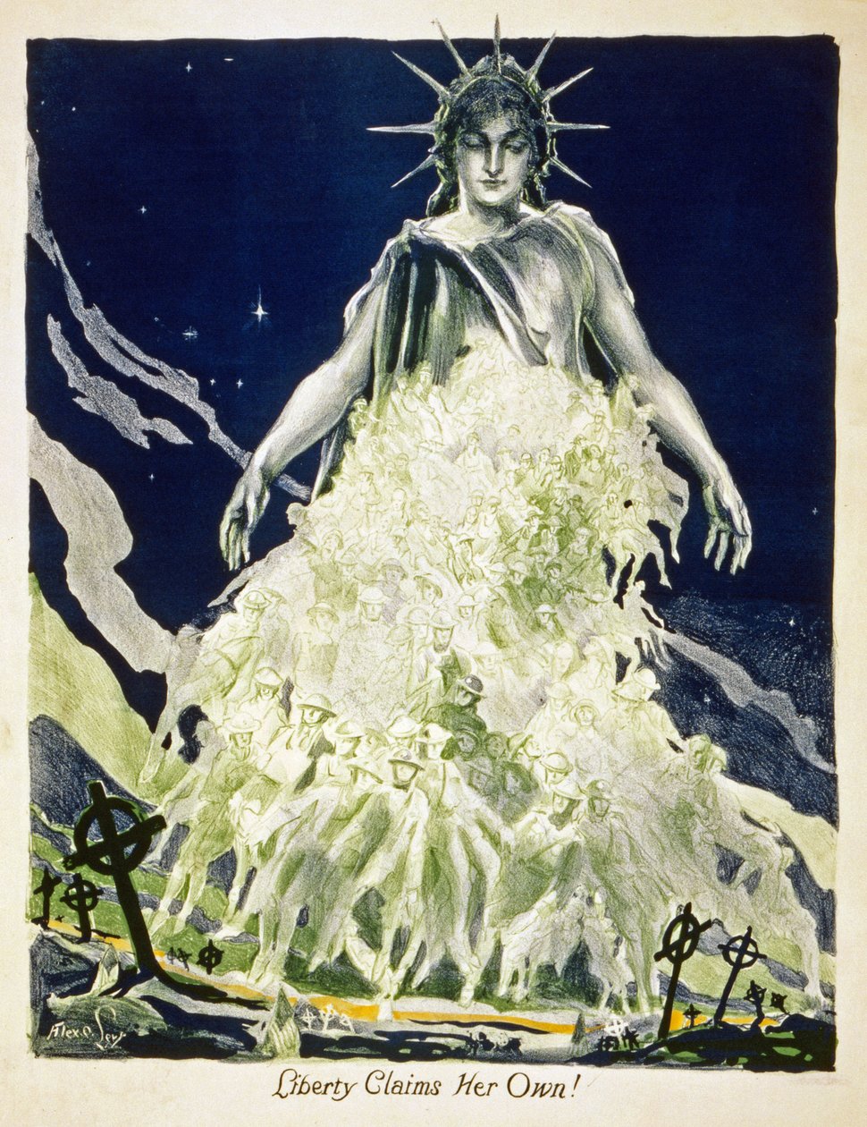 Liberty Claims Her Own by Alexander Oscar Levy