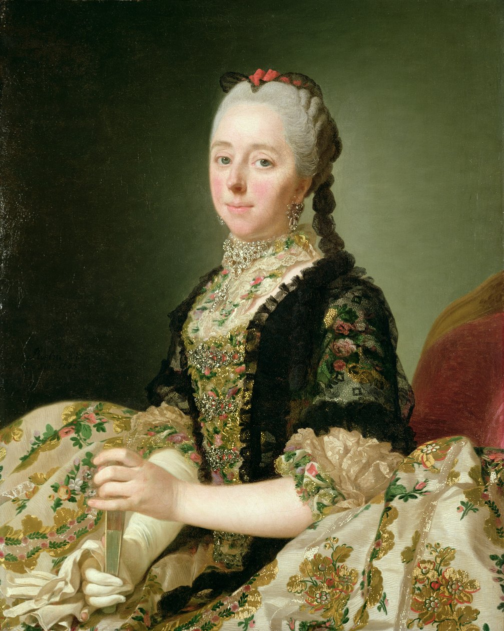 Isabella, Countess of Hertford, 1765 by Alexander Roslin