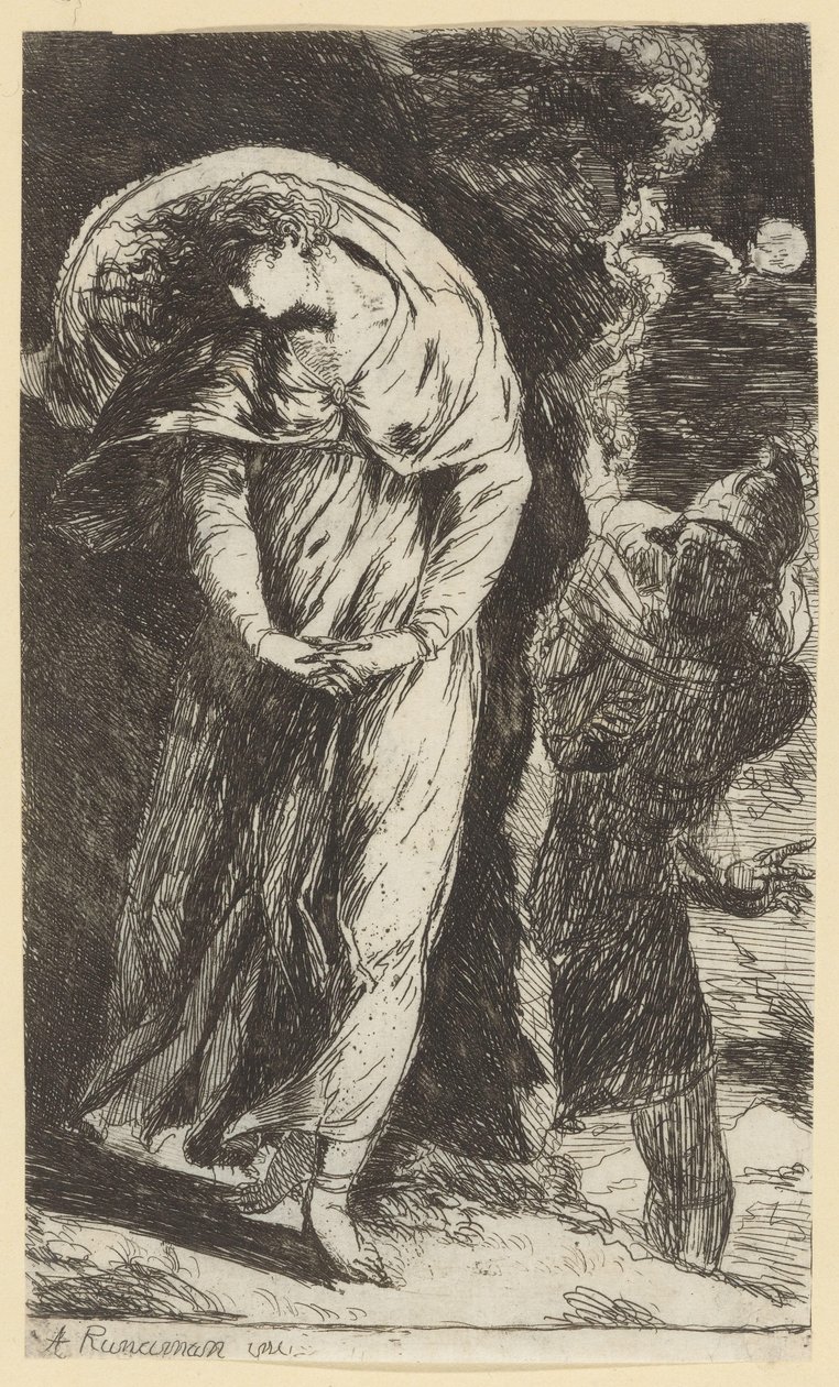 Fingal Finds Conban-Cargla by Alexander Runciman