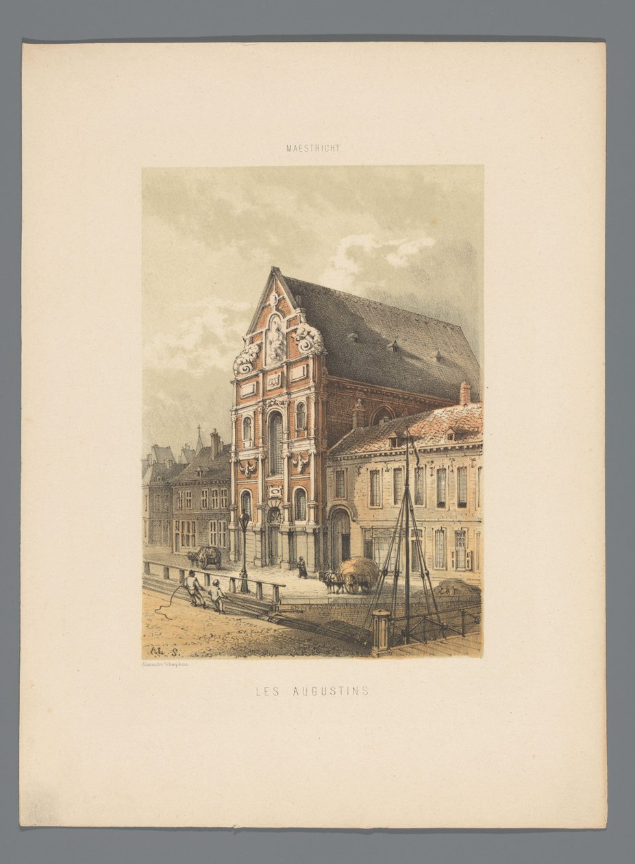 Augustinian Church in Maastricht (Monuments of Maastricht) by Alexander Schaepkens