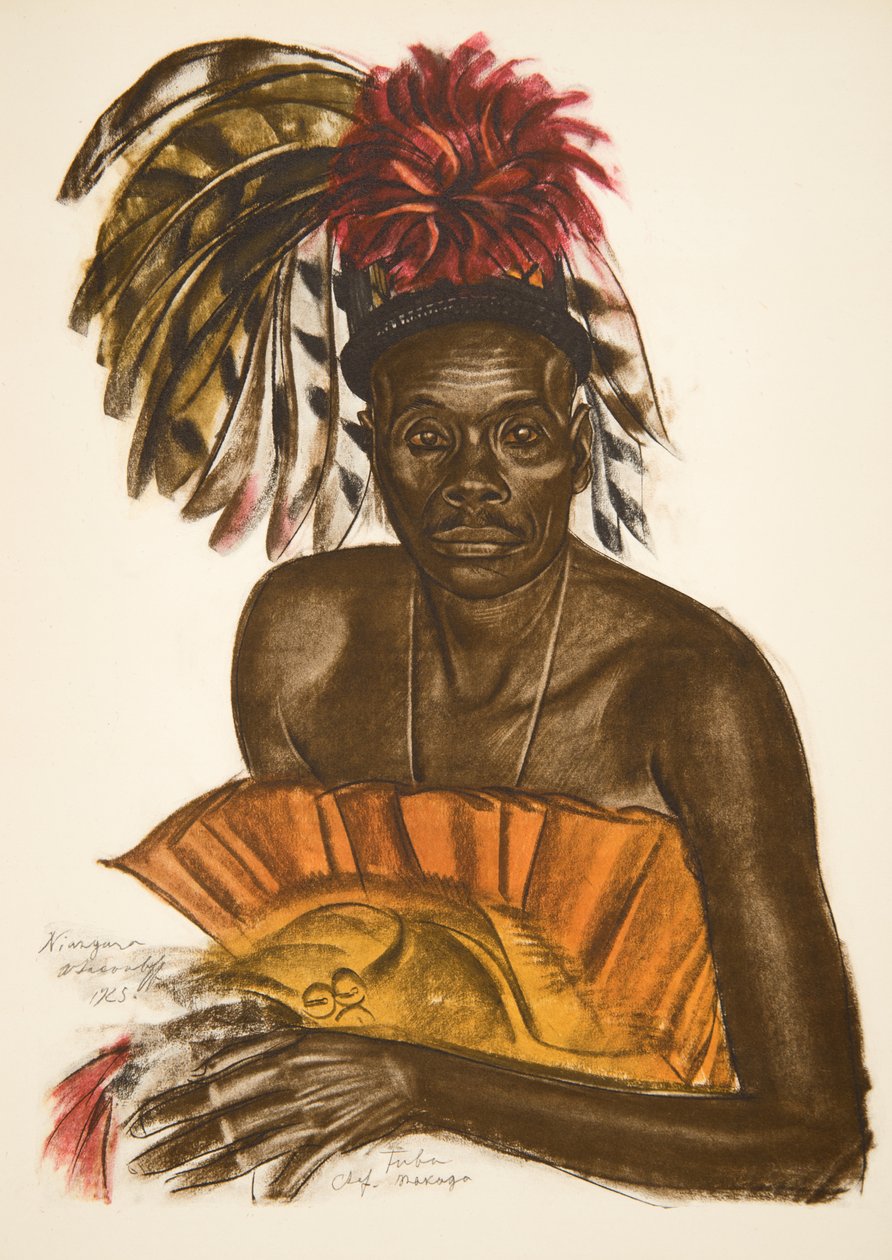 Tuba, Chief Matchaga (Niangara (Upper Ouelle), from Dessins et Peintures d