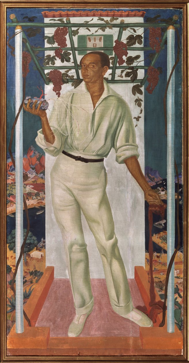 Portrait of the Mexican Artist Roberto Montenegro Nervo by Alexander Yevgenyevich Yakovlev