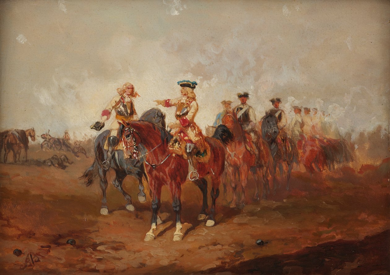 After the Battle by Alexander von Bensa