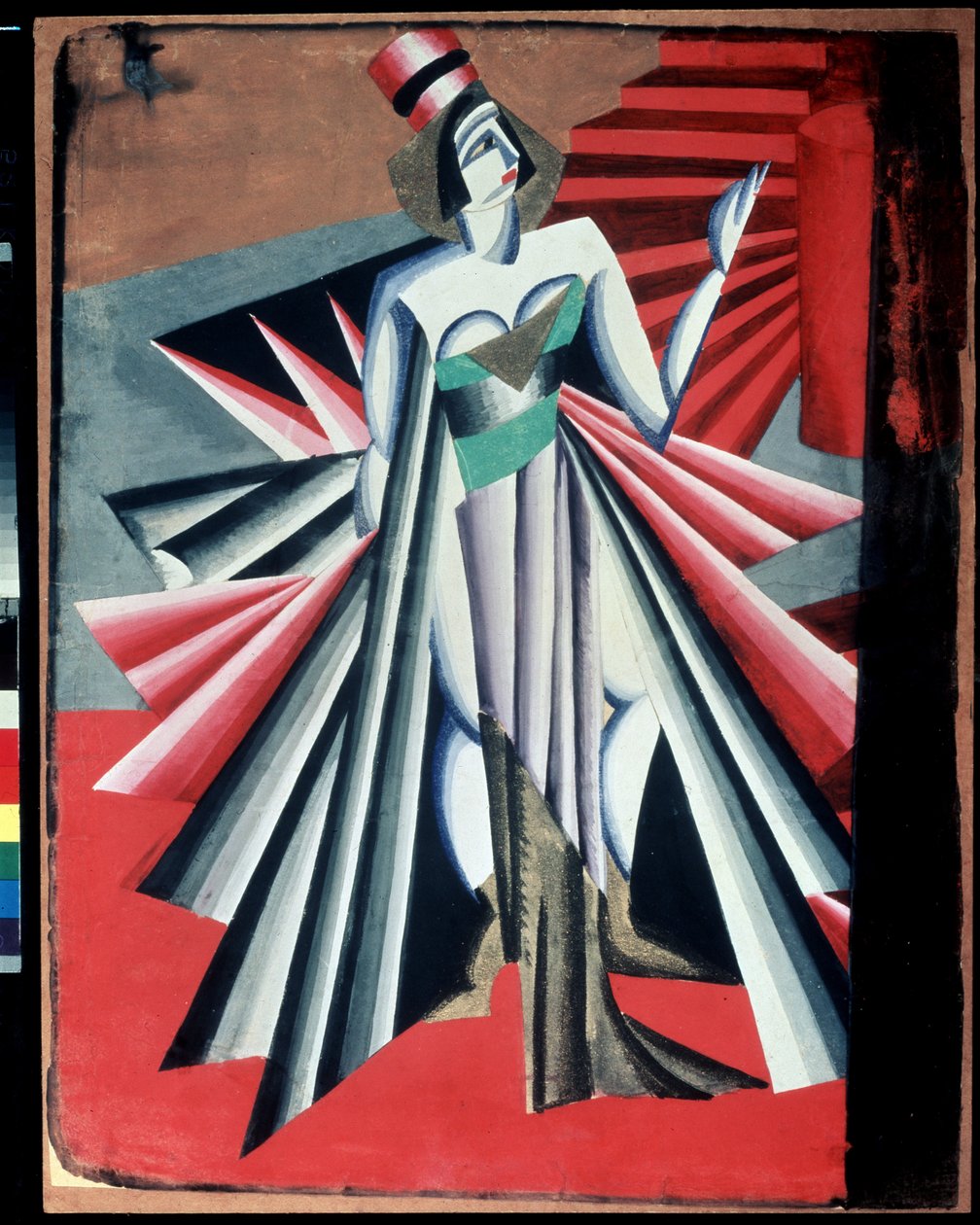 Character of Herodia. Costume for the play 