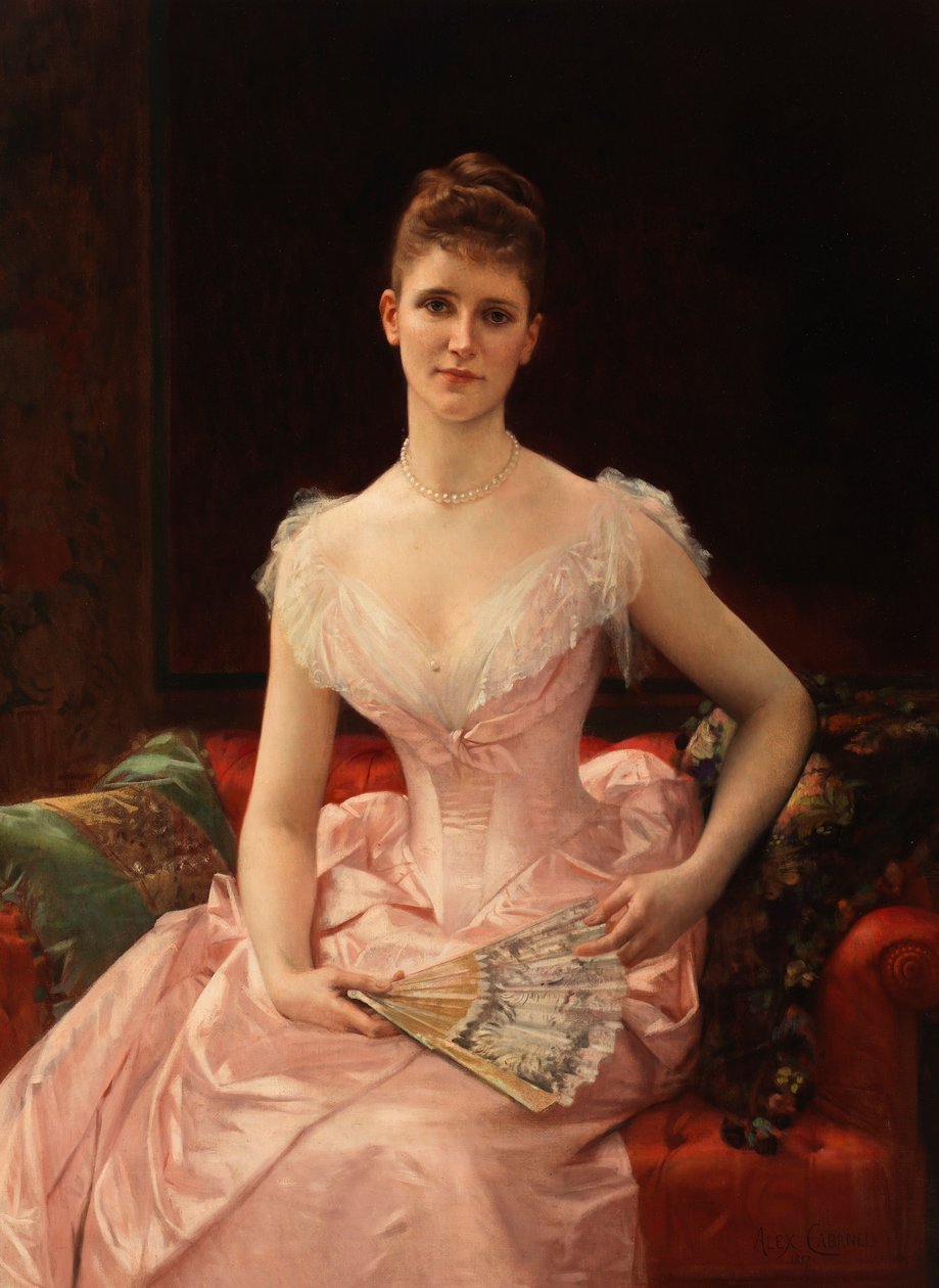 Olivia Peyton Murray Cutting by Alexandre Cabanel