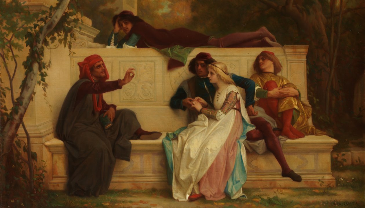 Florentine Poet by Alexandre Cabanel