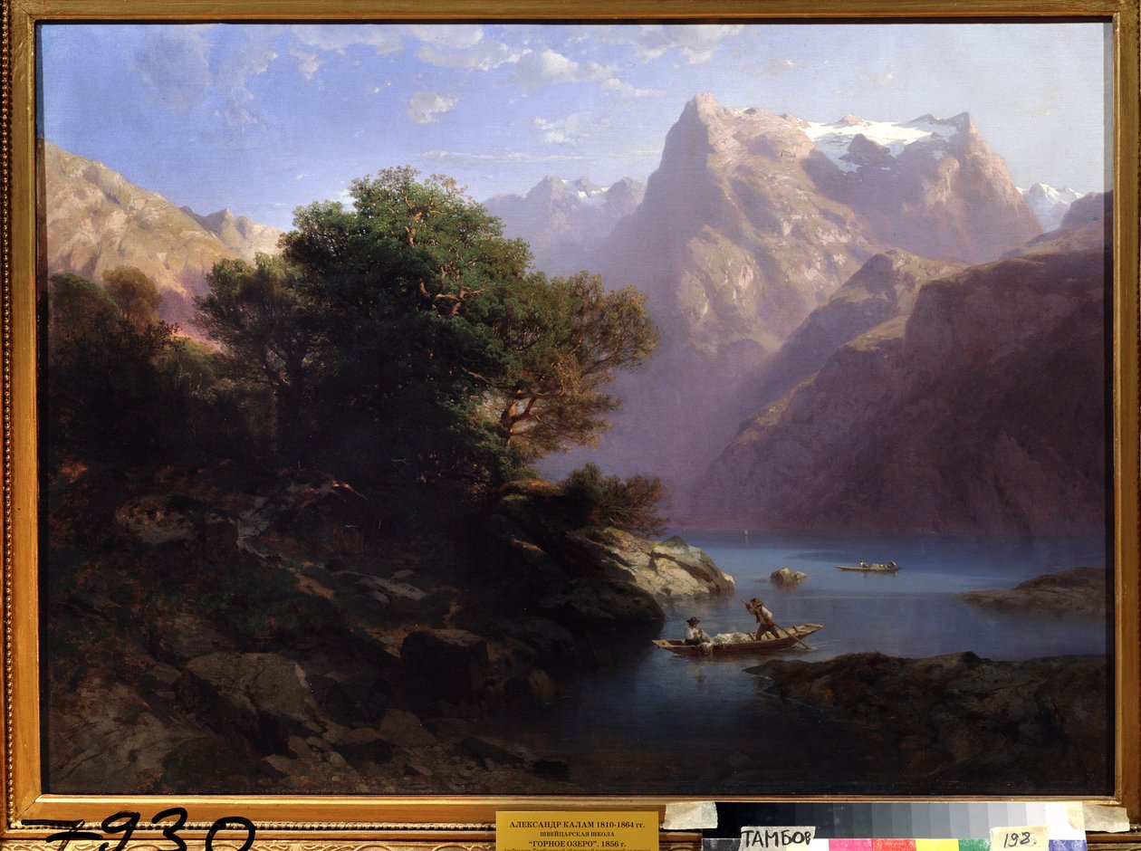 Mountain Lake by Alexandre Calame